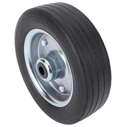 6" 150MM Heavy Duty 500KG 1100LB Solid Rubber Wheel for Jockey Wheel Replacement - Image 3