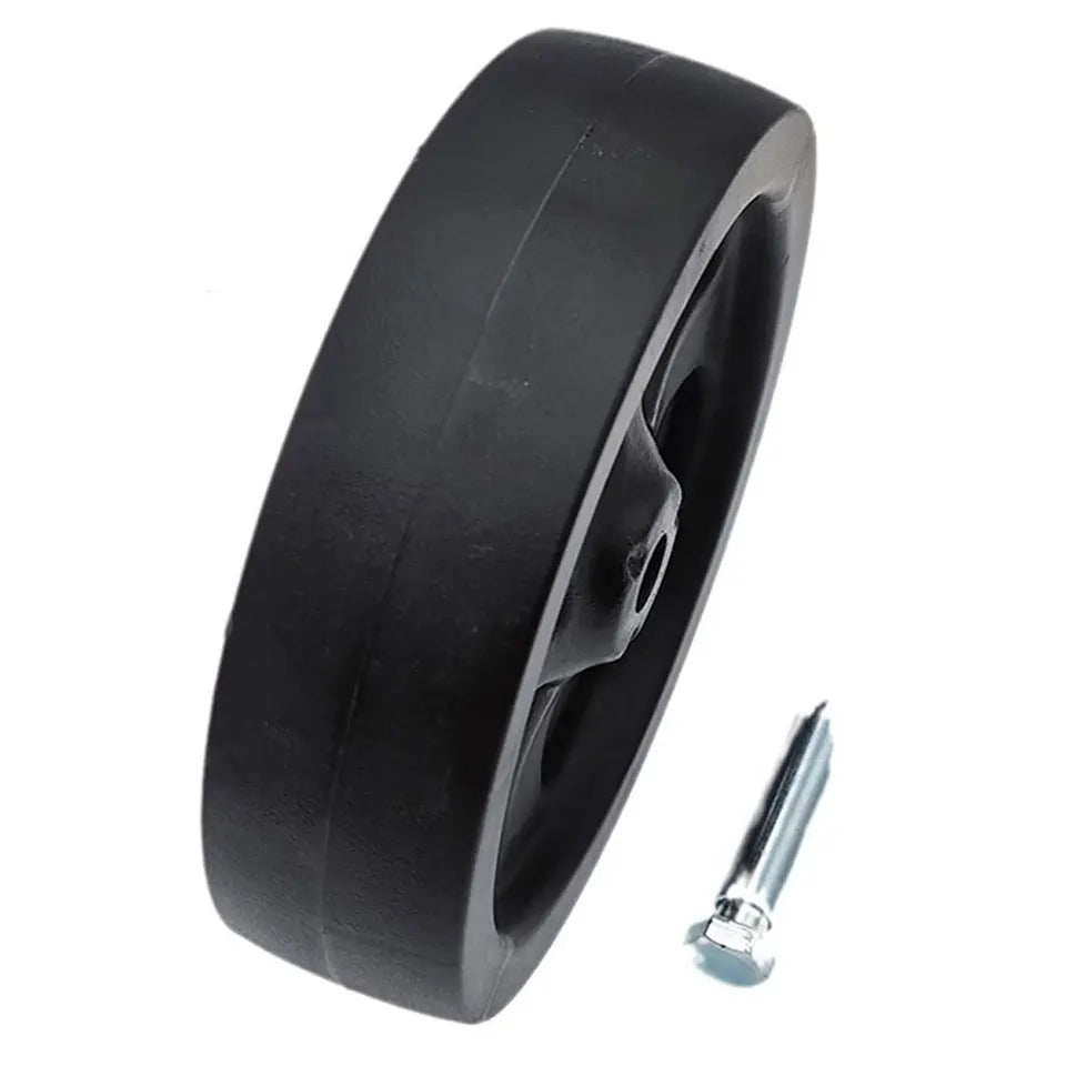 6 Inch 150MM Jockey Wheel Solid Rubber Wheel Replacement With Plastic Core - Image 4