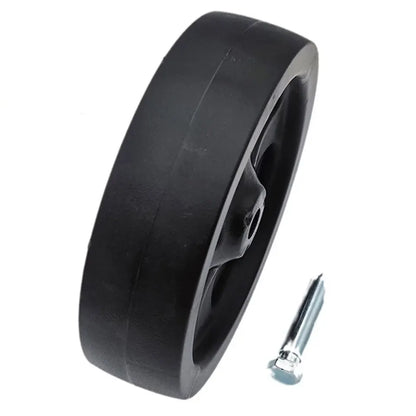 6 Inch 150MM Jockey Wheel Solid Rubber Wheel Replacement With Plastic Core - Image 4