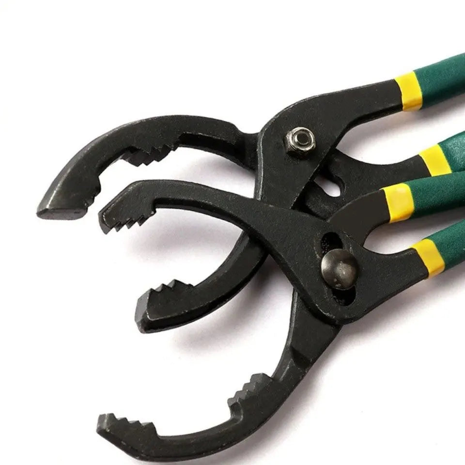 1PC 10" 230MM Adjustable Car Oil Filter Wrench Pliers Hand Removal Tool - Image 2