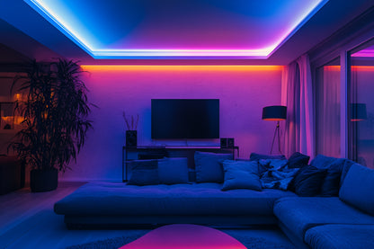RGB+CCT LED Strip 24W/roll  785LM/roll  Remote control (20PCS) - Image 3