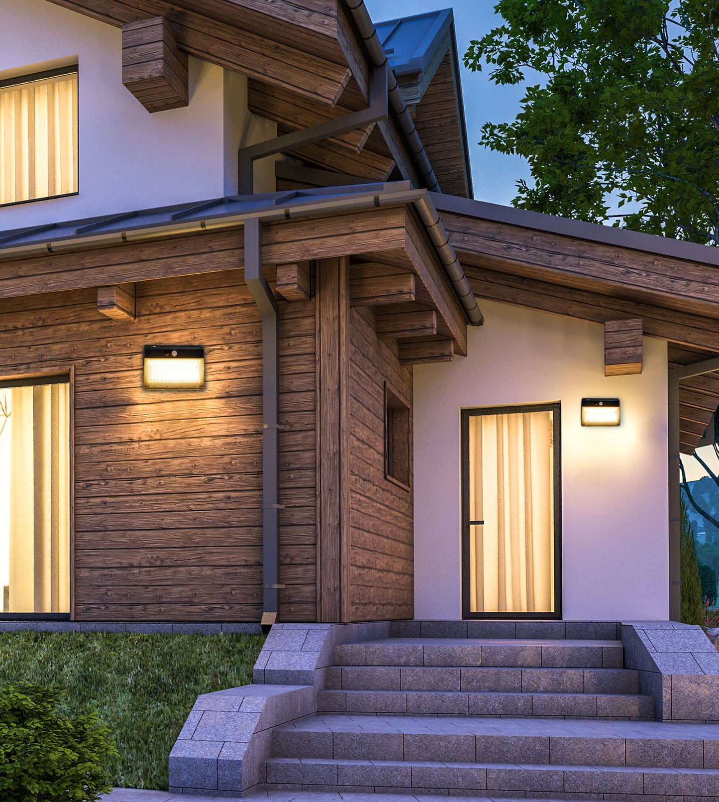 Solar Led Wall Light With Sensor 6W 600LM (60PCS) - Image 5