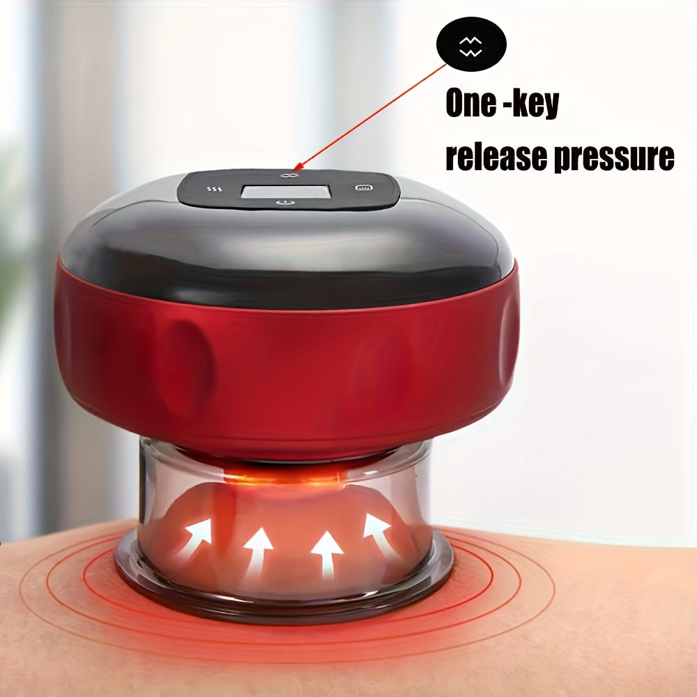 Smart Breathing Therapy Device: Dual-Mode, Switch Between Scraping and Inflation at Will（RED） - Image 2