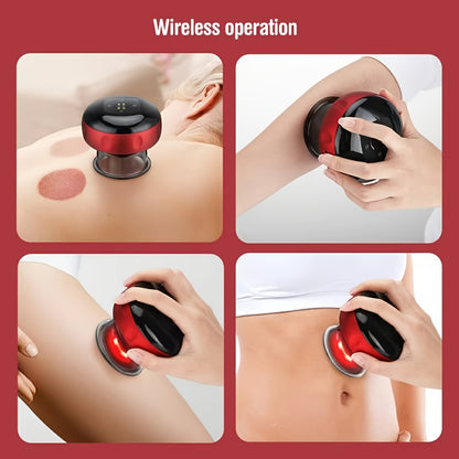 Smart Breathing Therapy Device: Dual-Mode, Switch Between Scraping and Inflation at Will（RED） - Image 5