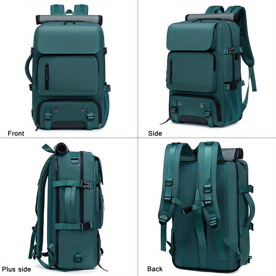 18.1-inch Easy-Travel Bag (46×30×16 cm): Four carrying modes in one bag, with independent shoe compartment and freely switchable hidden shoulder straps.(BLACK) - Image 5