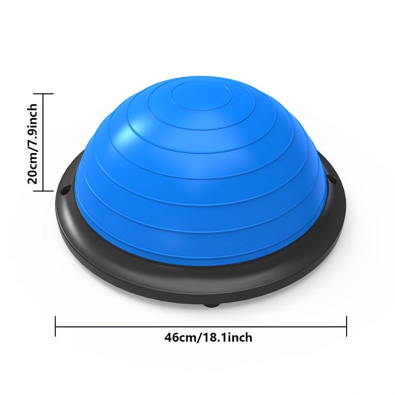 Hemisphere Trainer – Portable Inflatable Balance Trainer, specifically designed for core training, yoga, rehabilitation, and Pilates, equipped with a stable base. Suitable for home gyms, fitness centers, and physical conditioning.（PURPLE） - Image 9