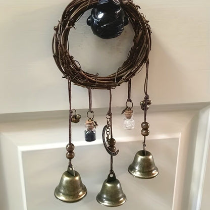 Bell Door Handle Protector Pendant, Vine-style Wind Chime, Witch Prayer Crystal Wind Chime, Home Decor - Image 6