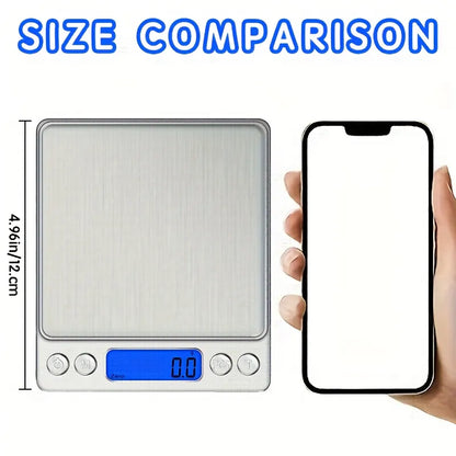 Food Scale, Kitchen Scale — Digital Weight Display in Grams and Ounces, High-Precision Electronic Scale.3000G/0.1G - Image 5