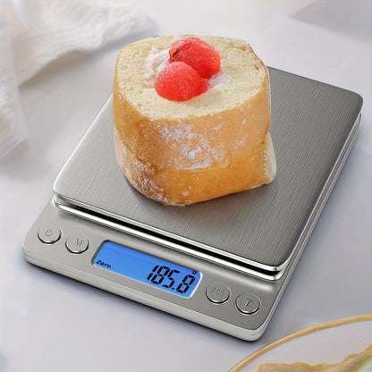 Food Scale, Kitchen Scale — Digital Weight Display in Grams and Ounces, High-Precision Electronic Scale.3000G/0.1G - Image 9