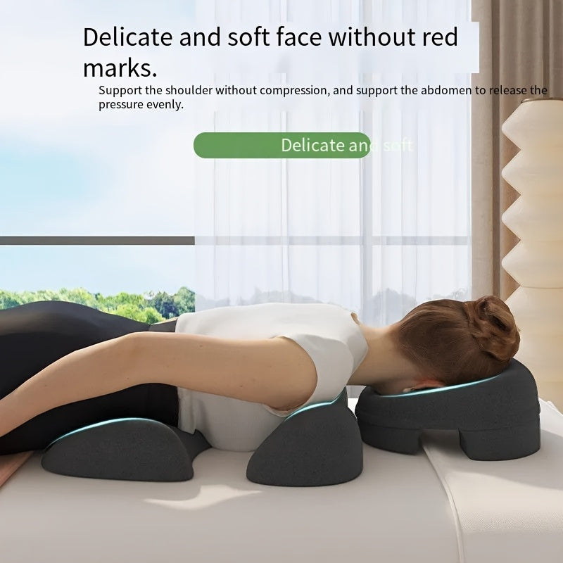 Comfort Zoning, No Fatigue—Ergonomic Beauty Bed Pillow Set（dark gray） - Image 2