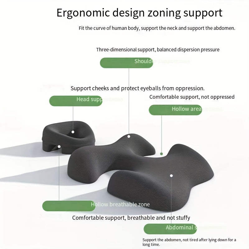 Comfort Zoning, No Fatigue—Ergonomic Beauty Bed Pillow Set（dark gray） - Image 7