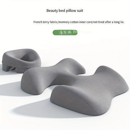Comfort Zoning, No Fatigue—Ergonomic Beauty Bed Pillow Set（dark gray） - Image 8