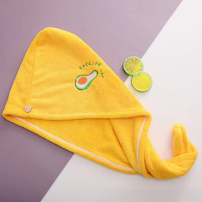 Ladies' Soft Quick-Dry Shower Cap Towel - Delicate Embroidery, Essential for a Refreshing Bath（PINK） - Image 9