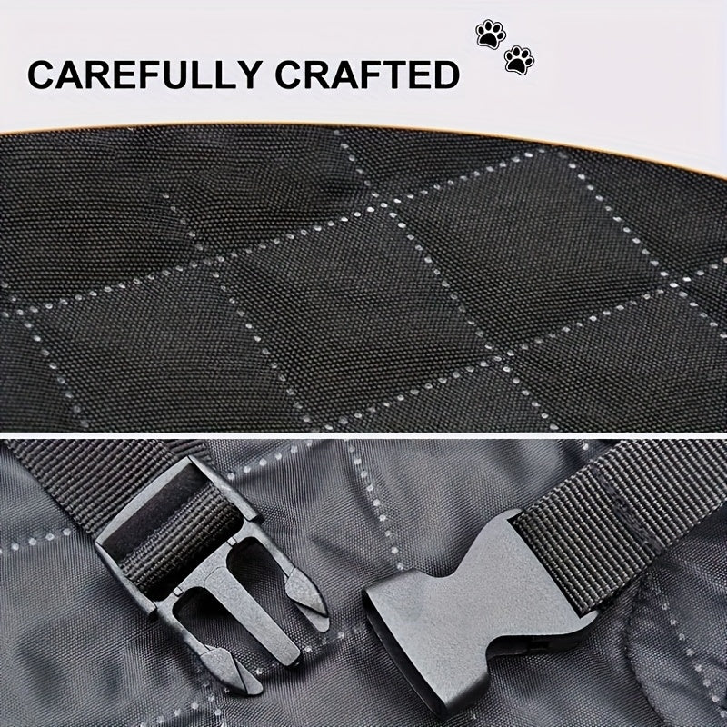 Dog Car Seat - Car Pet Travel Carrier, Durable Fabric, Adjustable Straps, Suitable for Long Drives, Essential for Safe Dog Travel, Ideal for Small to Medium-Sized Dogs - Image 3