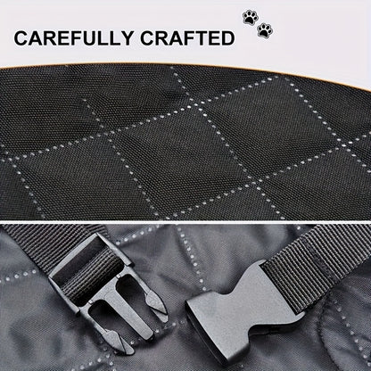 Dog Car Seat - Car Pet Travel Carrier, Durable Fabric, Adjustable Straps, Suitable for Long Drives, Essential for Safe Dog Travel, Ideal for Small to Medium-Sized Dogs - Image 3