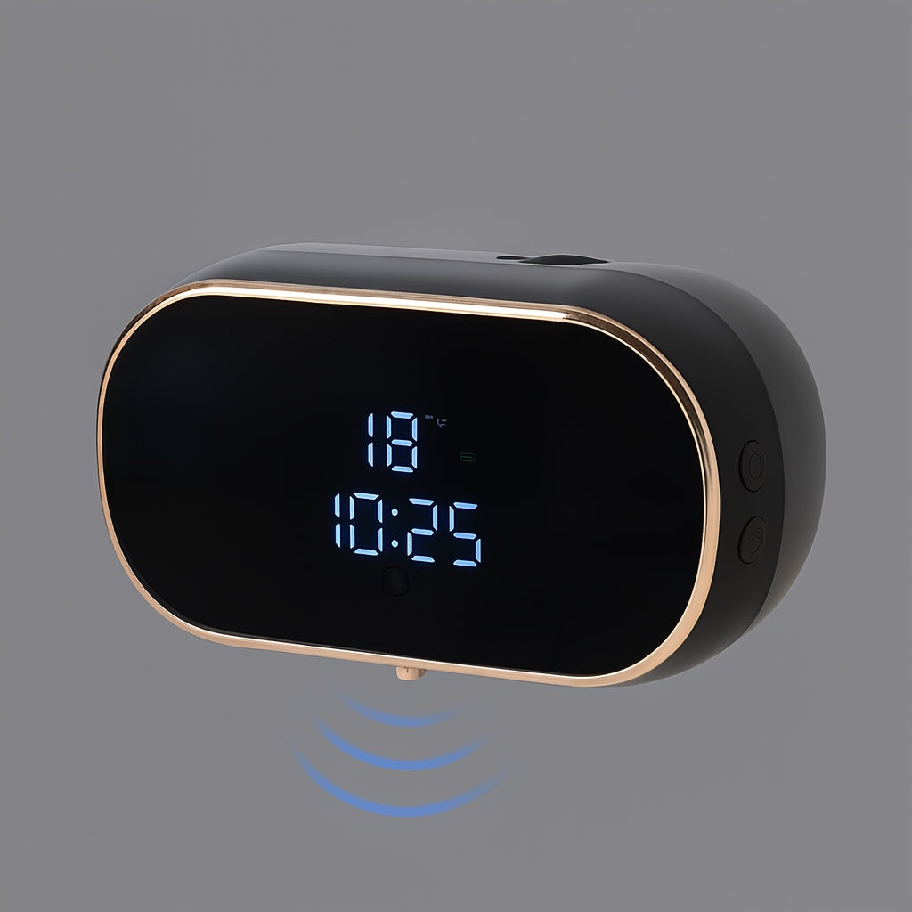 Upgraded Infrared Sensing, Extra-Large Battery for Extended Usage, Three-Level Foam Volume Adjustment, Ultra-Fine Foam Hand Soap Dispenser（black） - Image 9