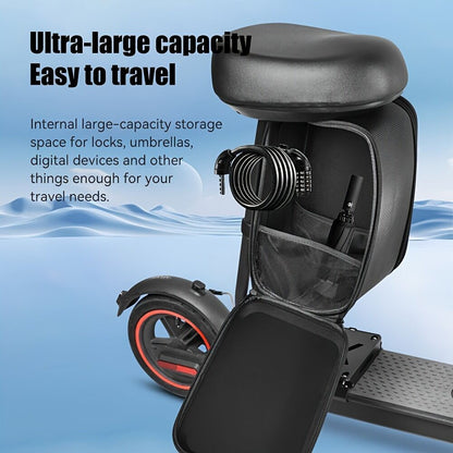 Electric Scooter Upgraded Alloy Luggage Rack! Detachable Storage Box + Ergonomic Seat. - Image 4