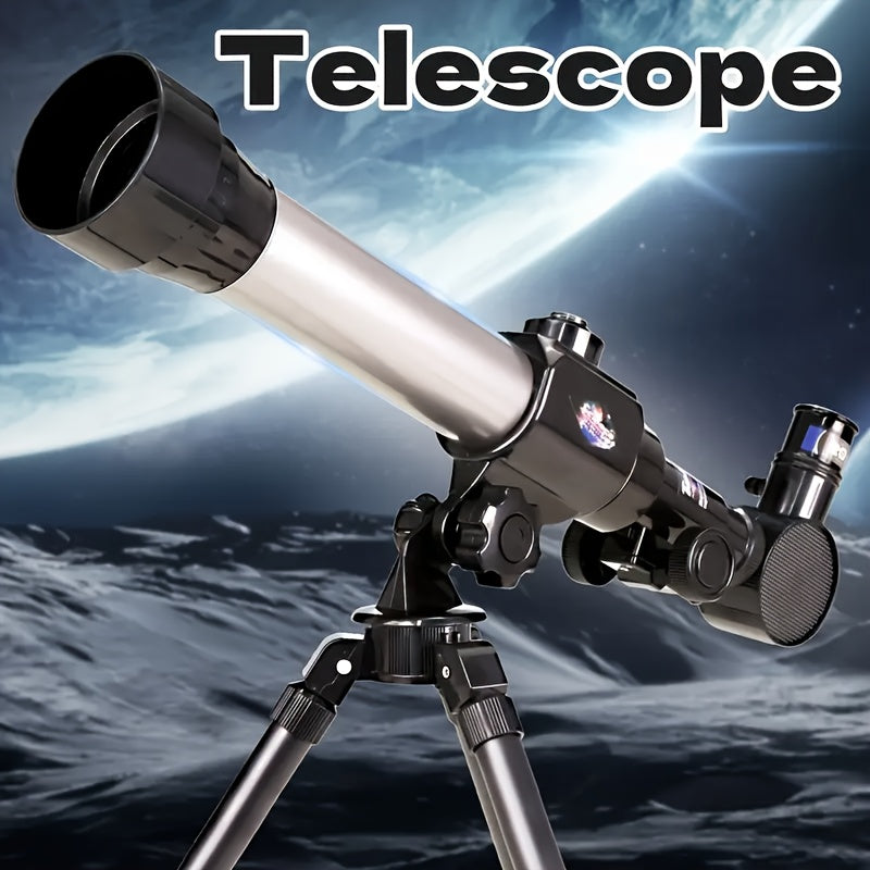 **Entry-Level Quick-Setup Astronomical Telescope | Stable Tripod, Four-Step Star and Landscape Viewing, Clear Sight of Moon and Landmarks, Top Choice for Family Outdoor Exploration** - Image 2