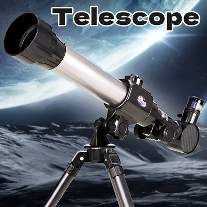 **Entry-Level Quick-Setup Astronomical Telescope | Stable Tripod, Four-Step Star and Landscape Viewing, Clear Sight of Moon and Landmarks, Top Choice for Family Outdoor Exploration** - Image 2