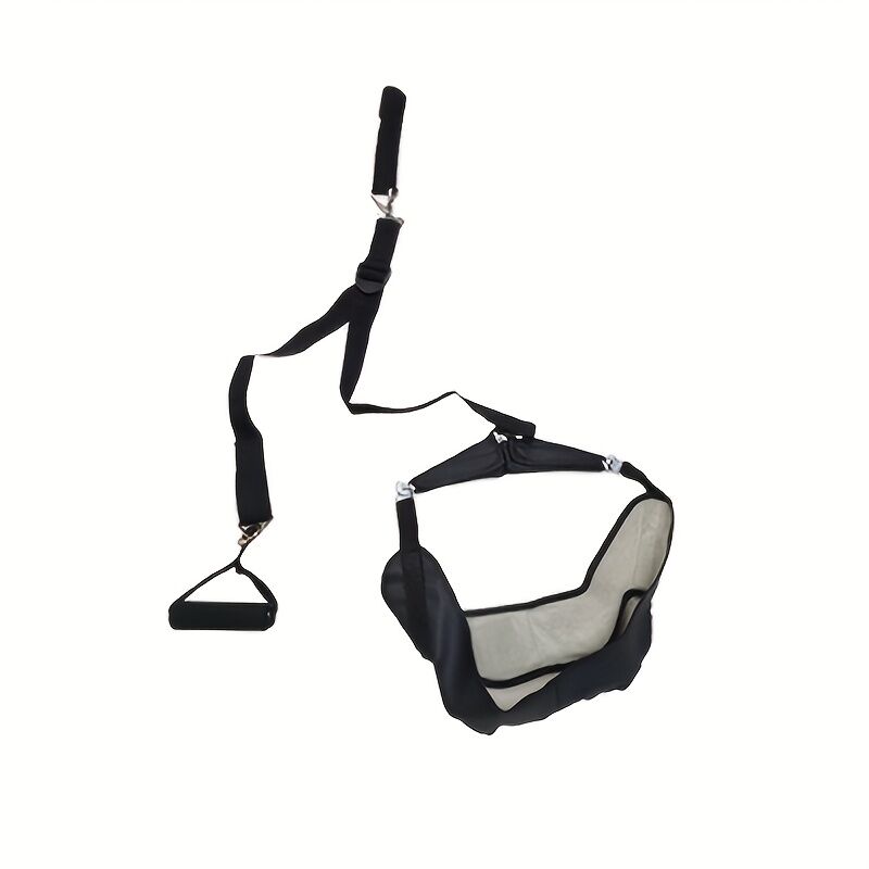 Portable neck stretcher for home use, medium tension with polyamide material, 360° rotation and 2-point connection, suitable for travel and home use to relieve neck pain - Image 5