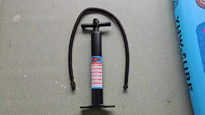 Inflatable vertical paddle set for water sports and surfing-including air pump, paddle, rope, backpack, fin box and maintenance tools. - Image 6