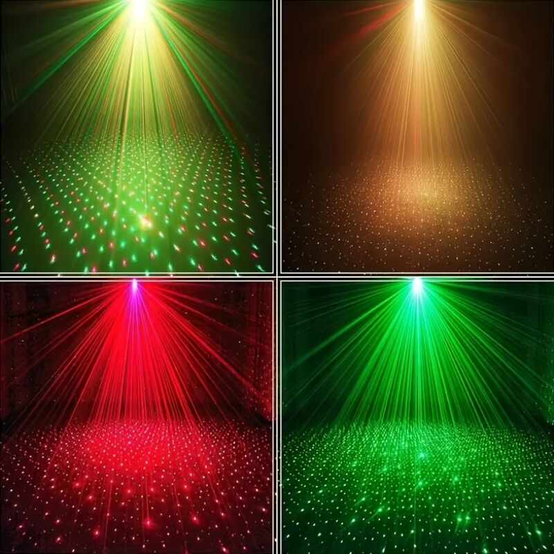 Starlight laser party light - Colorful starry sky projection effect, designed for parties and family gatherings, Christmas holiday atmosphere light | Party lighting expert | Holiday gift selection - Image 9