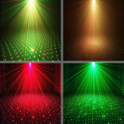 Starlight laser party light - Colorful starry sky projection effect, designed for parties and family gatherings, Christmas holiday atmosphere light | Party lighting expert | Holiday gift selection - Image 9