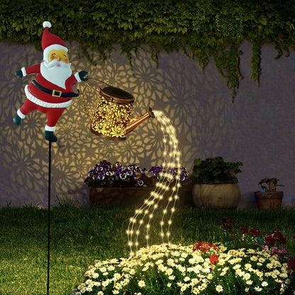 Outdoor Santa Claus Light with Water Sprinkler Effect - Image 2