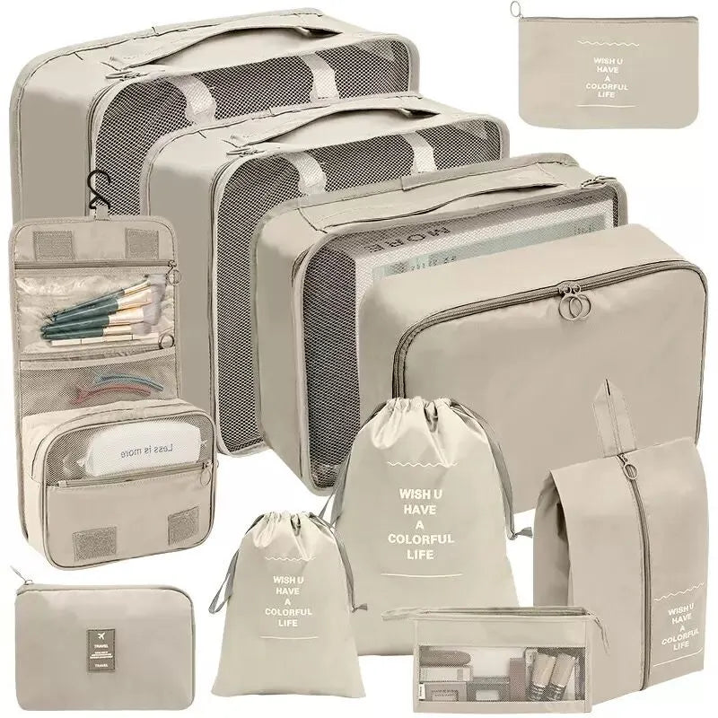 Black Friday Special Offer! 8-piece Travel Storage Bag - The perfect Christmas gift, say goodbye to messy luggage.