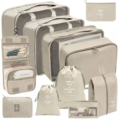 Black Friday Special Offer! 8-piece Travel Storage Bag - The perfect Christmas gift, say goodbye to messy luggage.