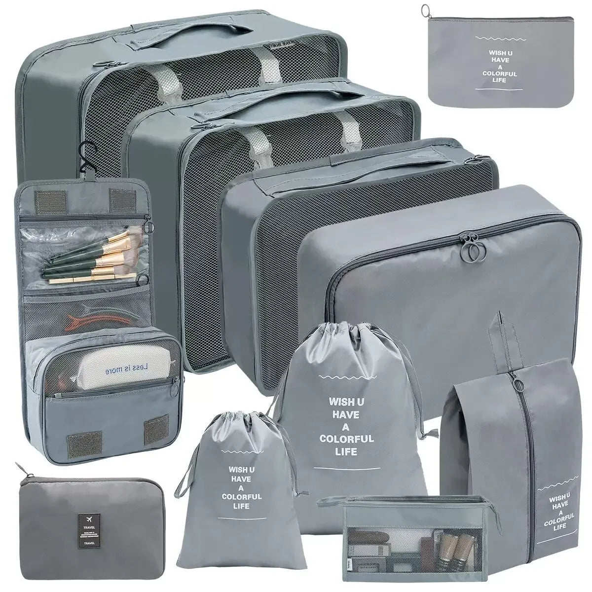 Black Friday Special Offer! 8-piece Travel Storage Bag - The perfect Christmas gift, say goodbye to messy luggage. - Image 4