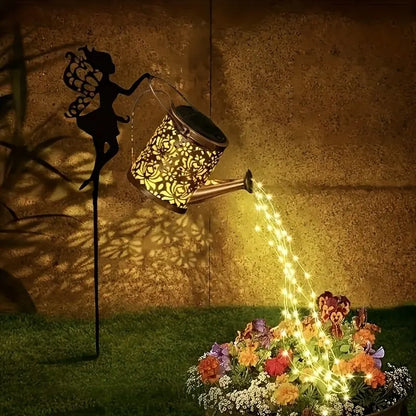 A pcs Christmas-Themed Outdoor Solar String Lights | Waterproof & Durable with Smart Light Sensor | Ideal for Garden/Balcony/Window Decoration & Party/Festival Atmosphere - Image 4