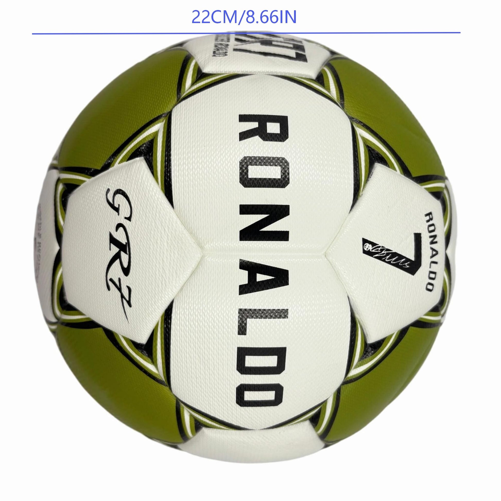 A local gold color matching size5 football, PU fitting material, Christmas Boxing Day gift, including pump+air needle+net bag set,soccer - Image 3