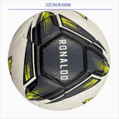A green devil whirlwind No.5 football, PU fit material, wear-resistant and explosion-proof, including pump+air needle+net bag, Christmas Boxing Day gift，SOCCER - Image 3