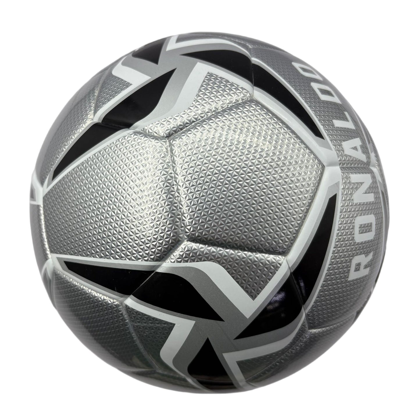 A mirror football with black and white color matching, professional anti-slip and wear-resistant design, exclusive football for fans, three-piece set with net bag, air needle and air pump, the best prize in campus competition, and a sports gift from fathe - Image 8