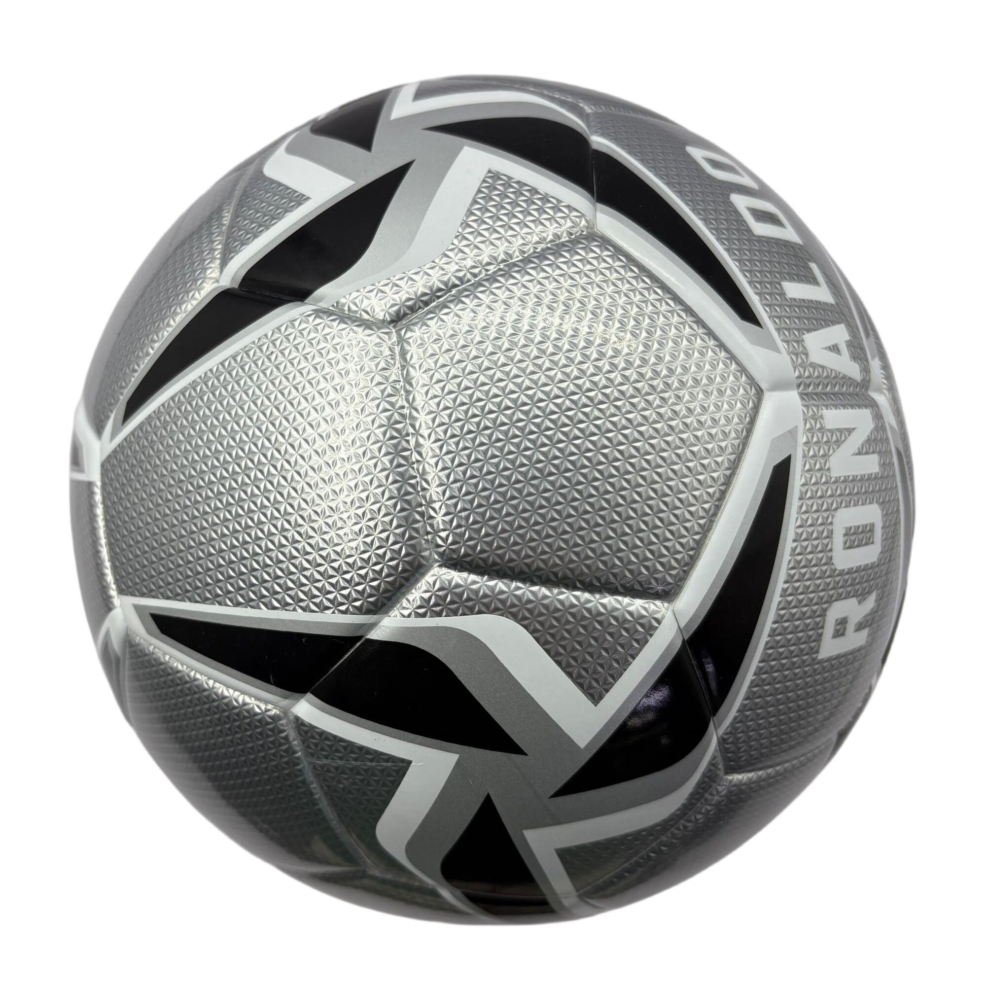 A mirror football with black and white color matching, professional anti-slip and wear-resistant design, exclusive football for fans, three-piece set with net bag, air needle and air pump, the best prize in campus competition, and a sports gift from fathe - Image 8