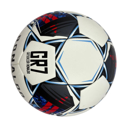 A black, red and blue graffiti football, made of PU, containing a pump+air needle+net bag, a gift for Christmas Boxing Day,soccer - Image 6