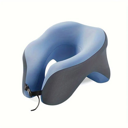 Ergonomic U-shaped core pillow for napping – Lightweight, dry clean only, synthetic fiber cover – Ideal for office, travel, camping, and home use – Supports stomach, back, or side sleepers. Office nap pillow | Ergonomic design | Pillow, sleeping pillow