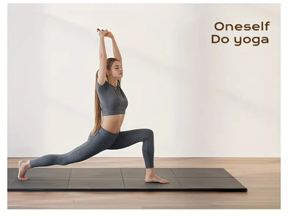 Thickened Foldable Fitness Mat｜Anti-Slip Home Exercise Mat for Treadmill and Yoga, Multi-Functional Silent Floor Protector