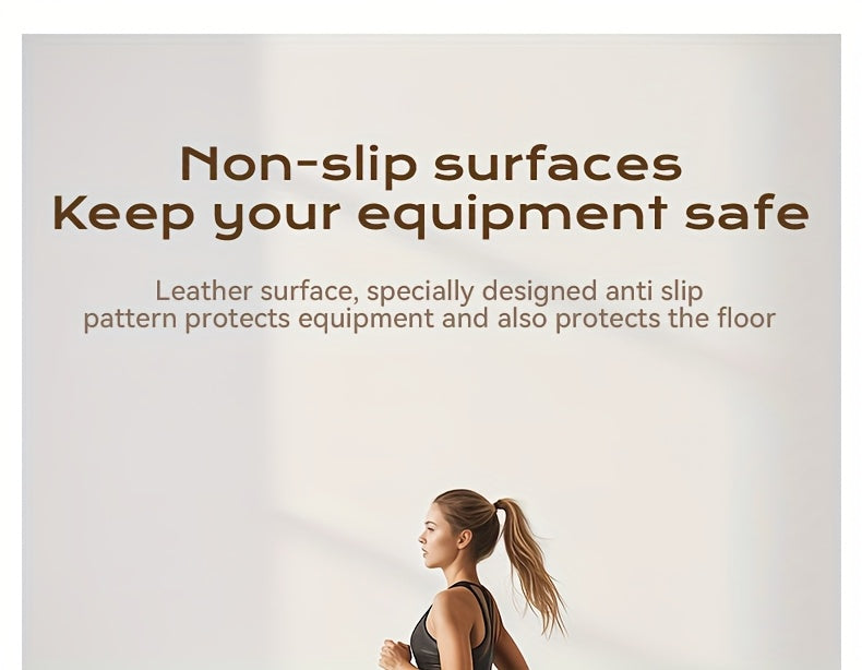 Thickened Foldable Fitness Mat｜Anti-Slip Home Exercise Mat for Treadmill and Yoga, Multi-Functional Silent Floor Protector - Image 6
