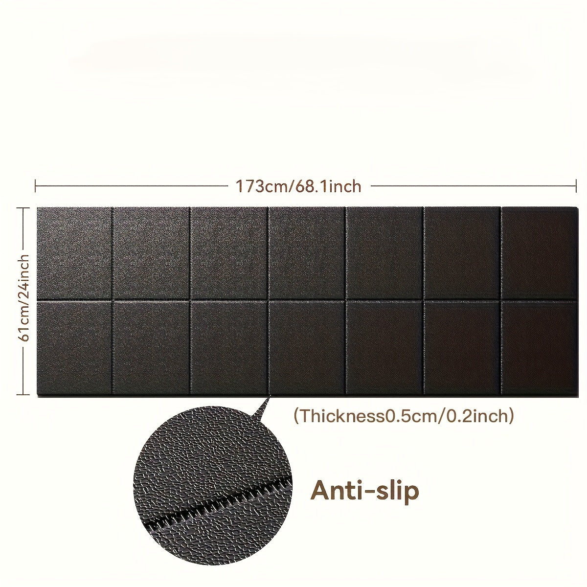 Thickened Foldable Fitness Mat｜Anti-Slip Home Exercise Mat for Treadmill and Yoga, Multi-Functional Silent Floor Protector - Image 7