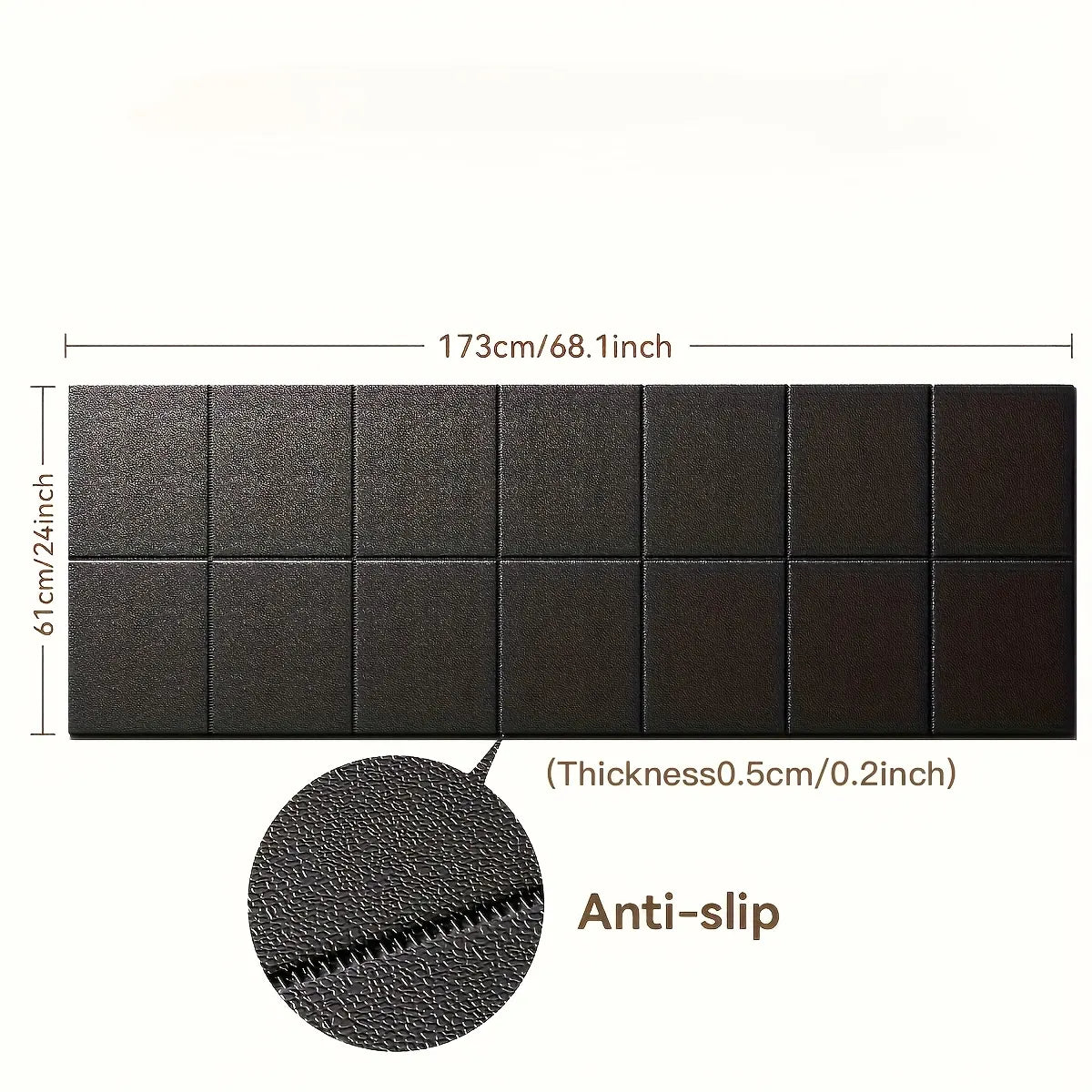 Thickened Foldable Fitness Mat｜Anti-Slip Home Exercise Mat for Treadmill and Yoga, Multi-Functional Silent Floor Protector - Image 7