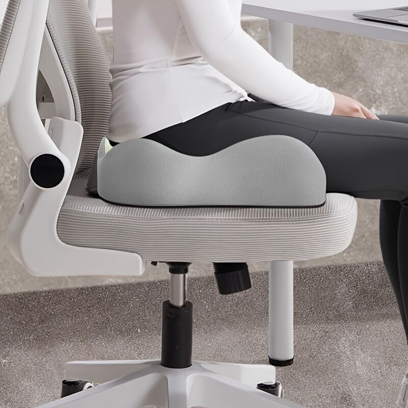 black**Waist Support and Seat Cushion Combo: Scientifically Supports the Back, Breathable and Pressure-Relieving, Comfortable for 8 Hours of Sitting** - Image 6