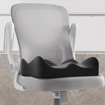 grey+black **Waist Support and Seat Cushion Combo: Scientifically Supports the Back, Breathable and Pressure-Relieving, Comfortable for 8 Hours of Sitting** - Image 8