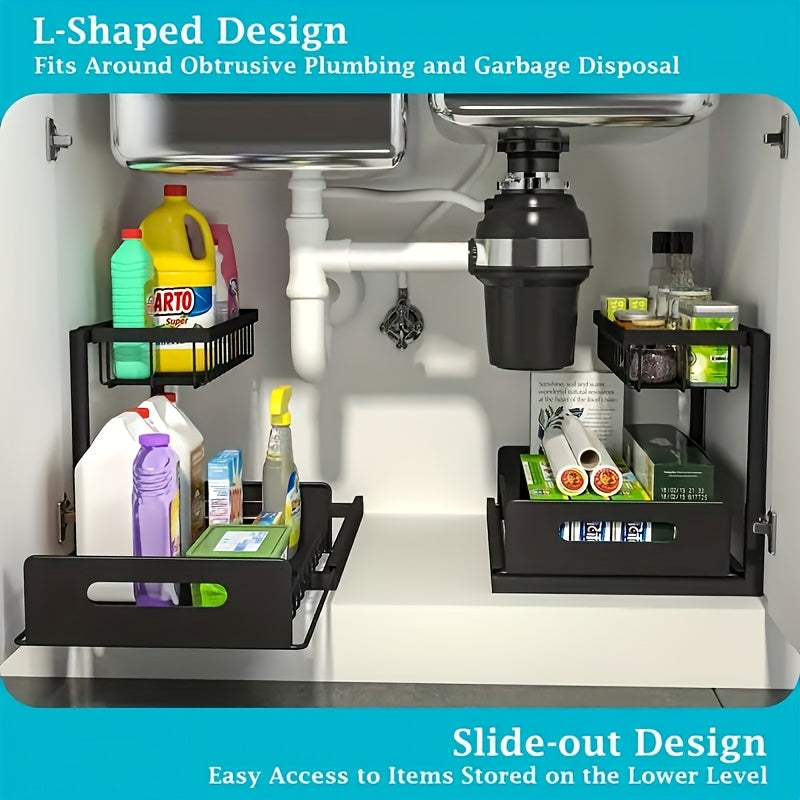Not Designed for Design, But Designed for Life: Heavy-Duty Metal Frame Holds 50 lbs, Honeycomb Grid Prevents Water Accumulation, Non-Slip Upgraded Suction Cups for Stable Multi-Scenario Storage(Black) - Image 3
