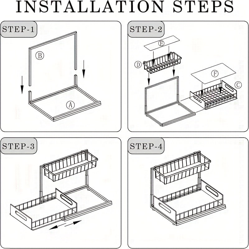 Not Designed for Design, But Designed for Life: Heavy-Duty Metal Frame Holds 50 lbs, Honeycomb Grid Prevents Water Accumulation, Non-Slip Upgraded Suction Cups for Stable Multi-Scenario Storage(Black) - Image 6