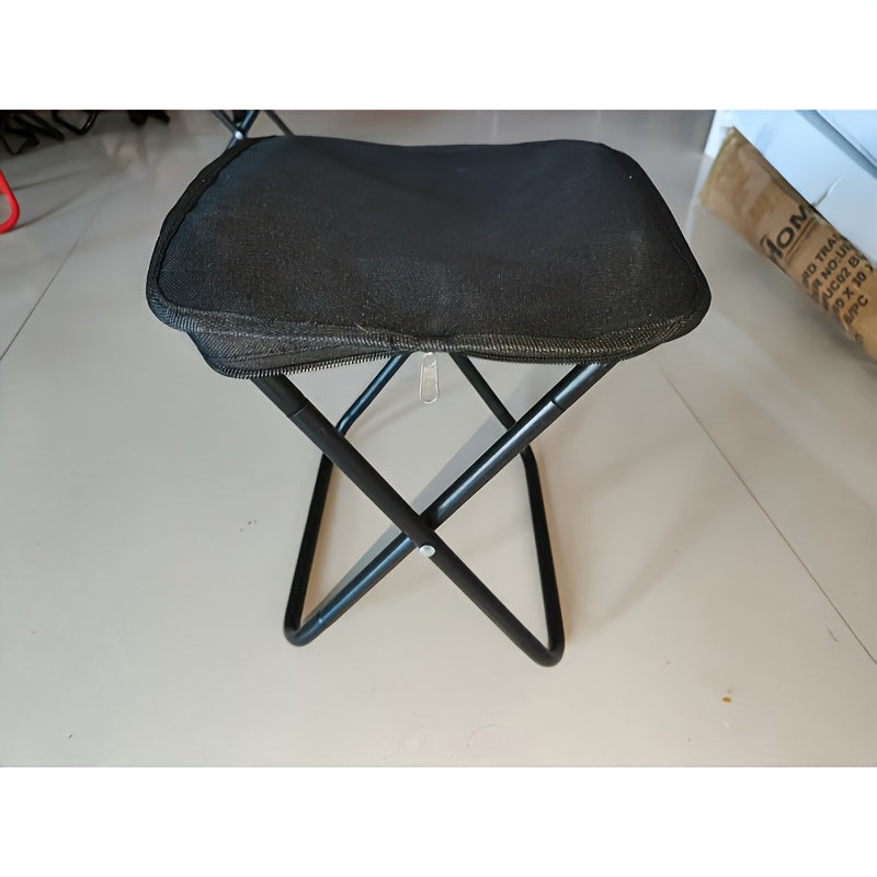 Outdoor One-Second Quick-Open Lightweight Folding Stool | 150KG High Load-Bearing | Portable Camping Chair, Picnic & Fishing Seat | Sturdy & Stable, Packable into Backpack | Essential for Travel - Image 5