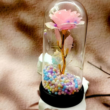 PINK Geometric Desktop Ornament | Light and Shadow Flow, Style Accompanies - Image 3