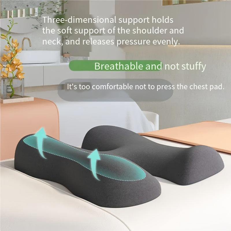 Comfort Zoning, No Fatigue—Ergonomic Beauty Bed Pillow Set（light gray） - Image 6