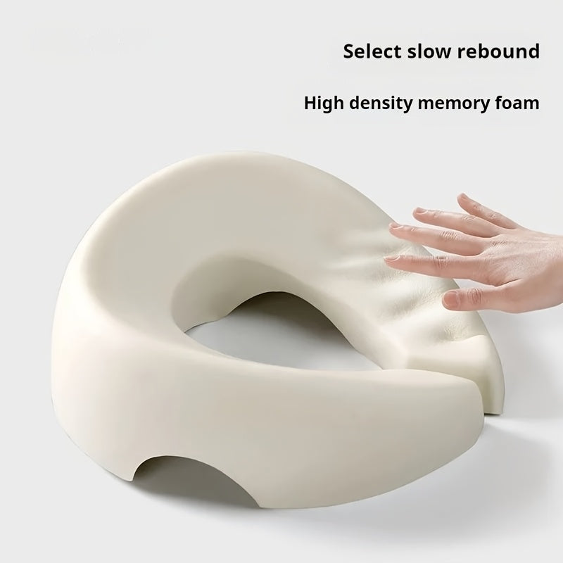 GREY Soft O-shaped/U-shaped Face Pillow for Beauty Salons/Spa Massage, Ergonomic Face Pillow, Multi-functional Suitable for Adult Facial Care and Relaxation, Multi-functional Neck and Face Support Comfort Face Pillow - Image 7
